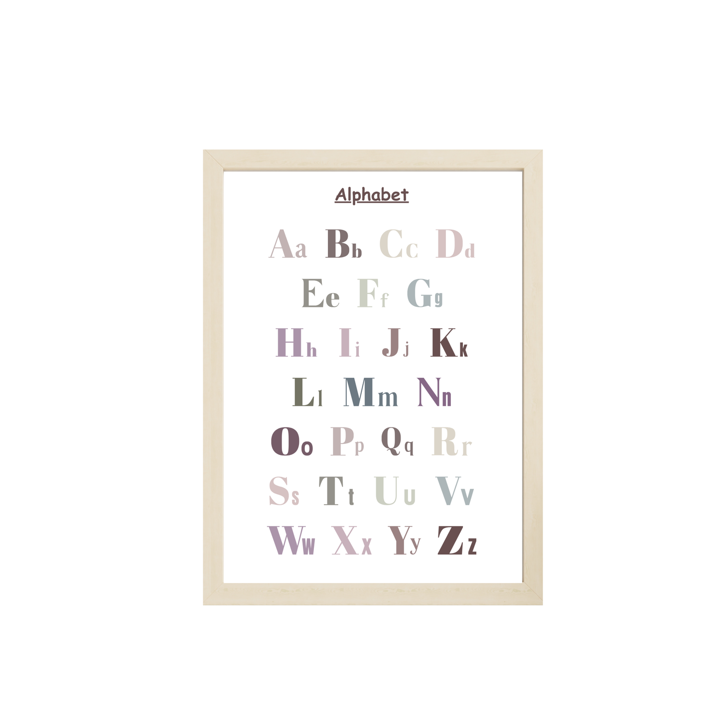 Earthtone Educational Posters | Set of 12 Homeschool Prints| Decor Bundle | Montessori Classroom | Toddler Playroom | Digital Downloads