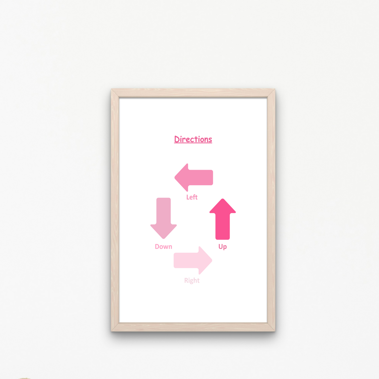 Set of 12 Educational Pink Wall Art| Classroom Posters| Homeschool Printables| Educational Poster| Alphabet Poster| Kid Wall Art| Playroom