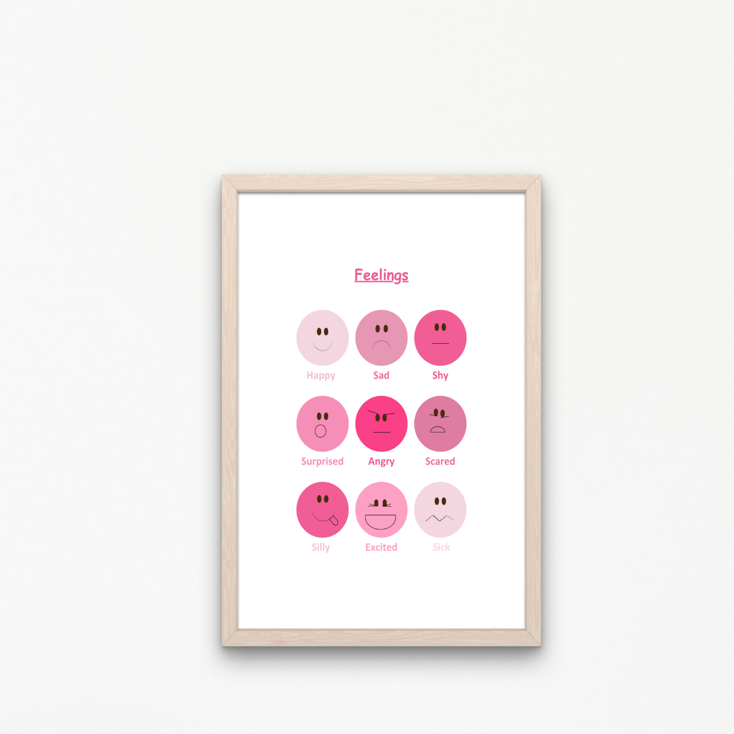 Set of 12 Educational Pink Wall Art| Classroom Posters| Homeschool Printables| Educational Poster| Alphabet Poster| Kid Wall Art| Playroom